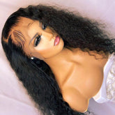 Feather-like Texture Tangle-free Romantic Wave Curly Lace Wigs